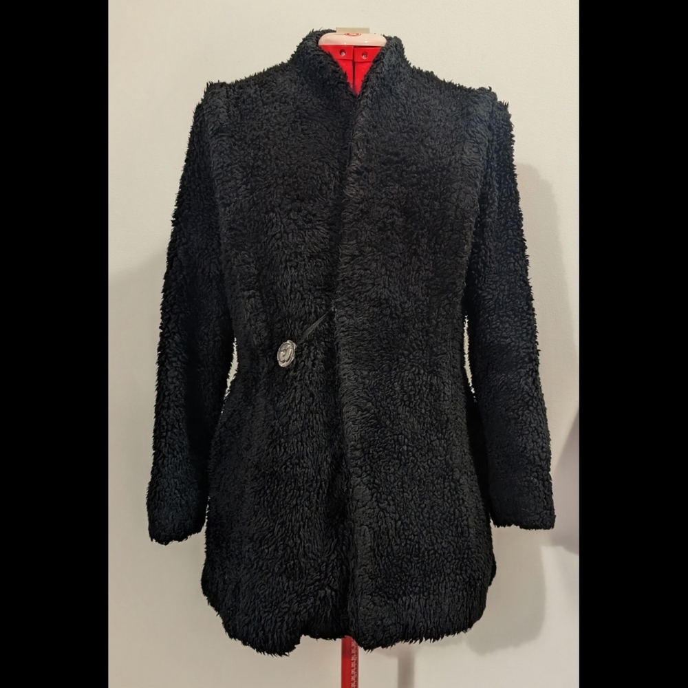 Vintage 80s Teddy Coat